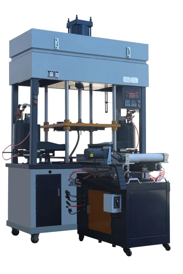 Máquina de machos de caja caliente con molde móvil