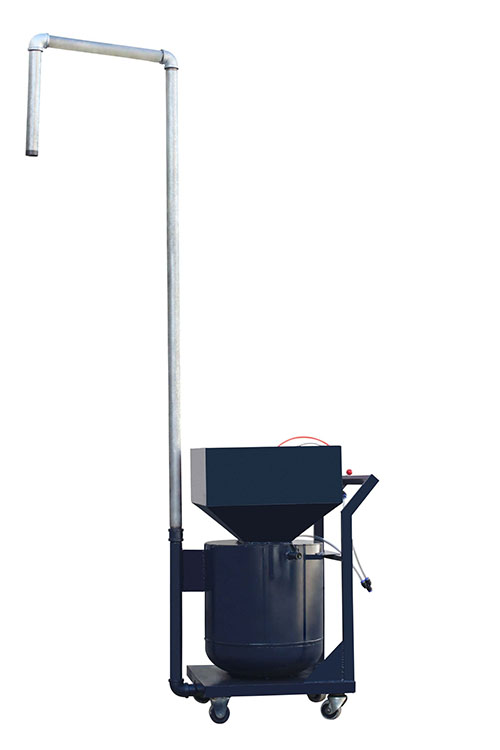 Máquina alimentadora de arena