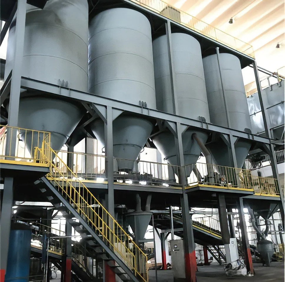 Proceso de la línea de producción de arena arcillosa
