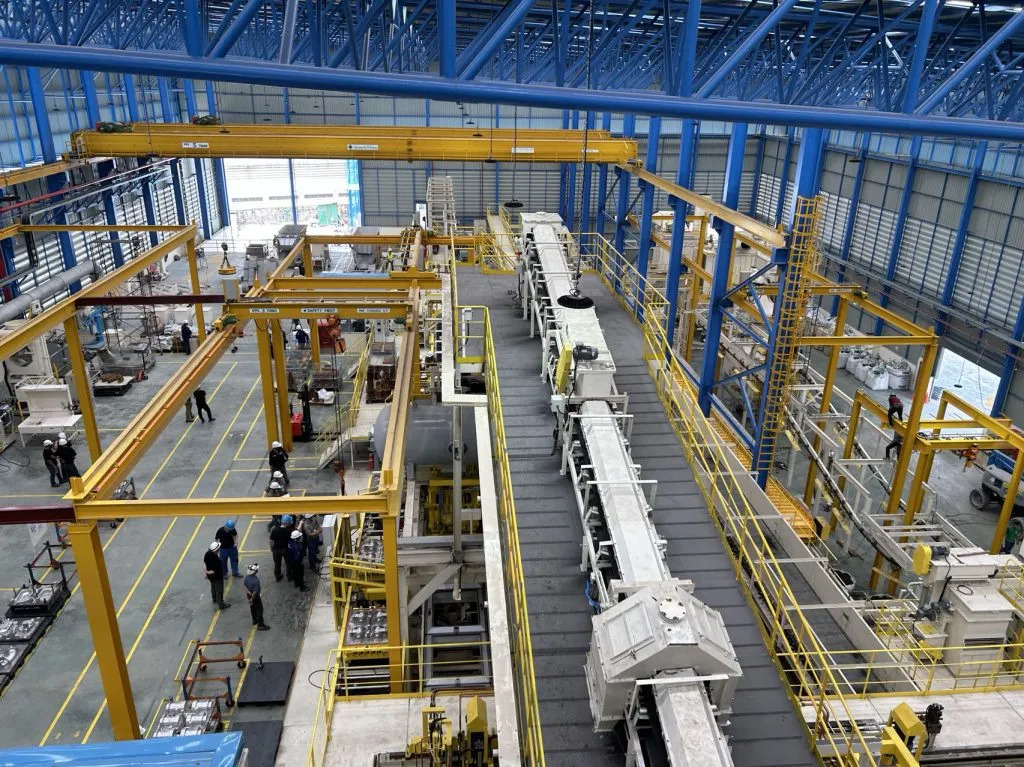 Planta de preparación de arena